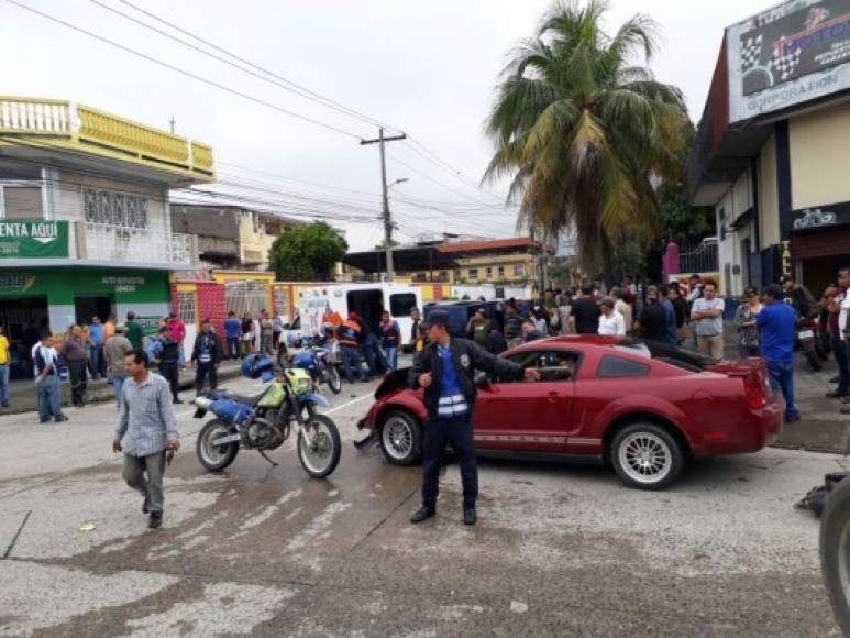 El bus de Renacer (Ruta Uno) iba hacia la Gran Terminal Metropolitana, el principal centro de transporte de la zona norte de Honduras.<br/>