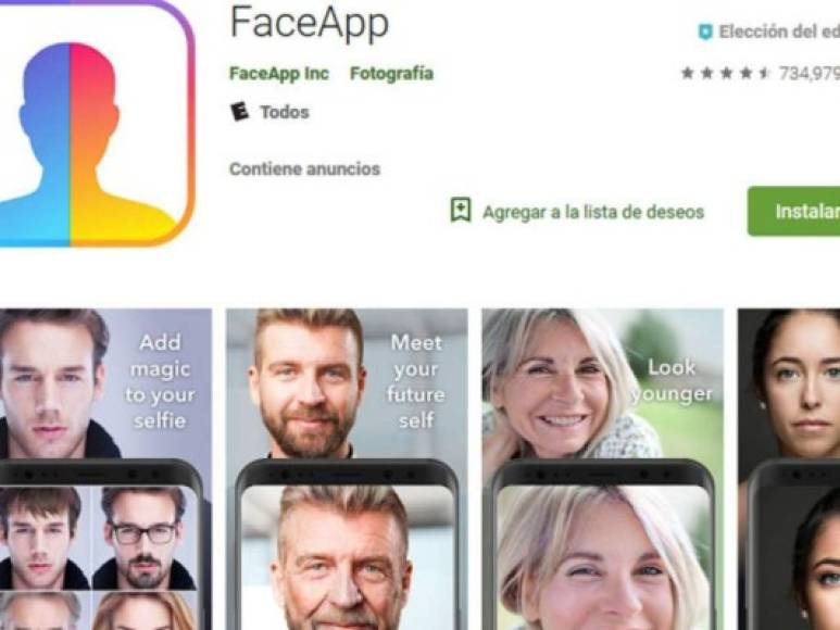 Cuatro razones para no usar FaceApp:<br/><br/>1. Actividad en línea puede ser entregada a terceros.<br/>2. Datos de su dispositivo también quedan expuestos.<br/>3. Usa datos personales para fines comerciales.<br/>4. Tus fotos son subidas a un servidor de la nube de la aplicación.