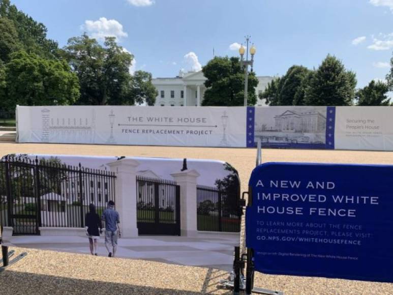 La remodelación forma parte de un proyecto que busca incrementar la seguridad en el área conocida como el Ellipse de Washington D.C.m, donde se encuentra la Casa Blanca, el Departamento del Tesoro y el Parque Lafayette.