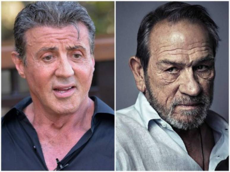 Sylvester Stallone y Tommy Lee Jones — 71 años (hasta el 2017)