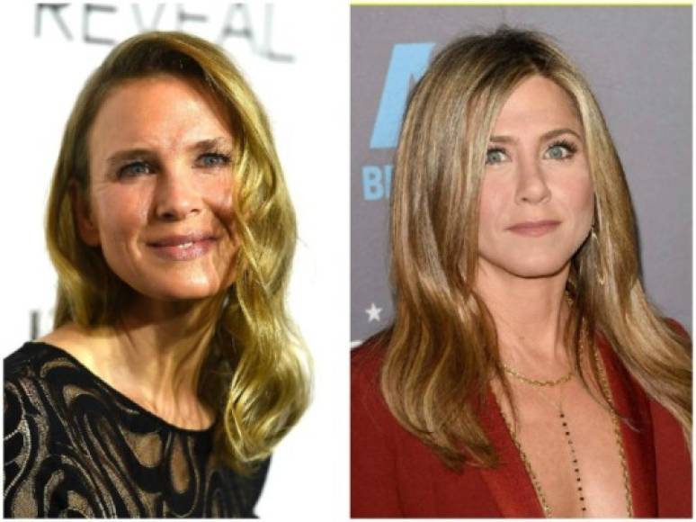 Renee Zellweger y Jennifer Aniston — 48 años (hasta 2017)