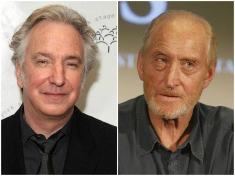 Alan Rickman y Charles Dance — 70 años