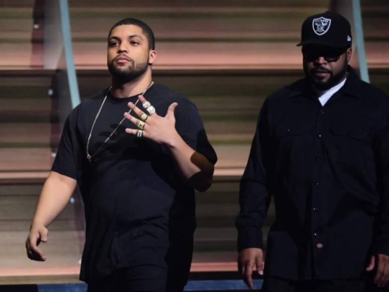 O'Shea Jackson Jr. y Ice Cube.