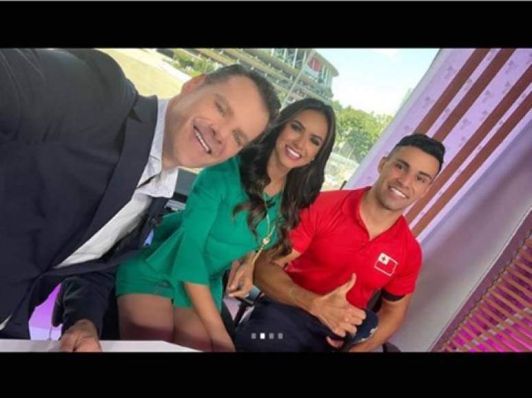 Ana Jurka fue sorprendida en pleno programa en Tokio con la presencia de Pita Taufatofua, deportista de Tonga.