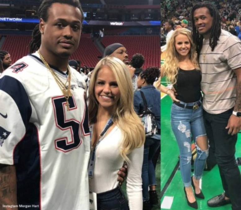 Morgan Hart<br/><br/>La actriz animara a su prometido, el jugador de los Patriotas Dont’a Hightower, quien celebra este Super Bowl después de estar ausente el año pasado debido a una lesión.<br/>