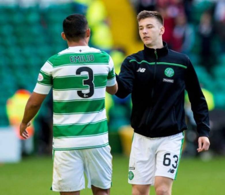 Tierney es compañero de Emilio Izaguirre en el Celtic.