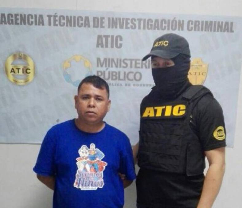 José Antonio Zamora Ponce fue detenido por la autoridades acusado del delito de violación especial en perjuicio de una niña en San Pedro Sula.