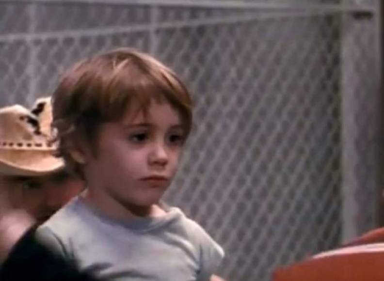 Así era de niño 'Iron Man', uno de los héroes favoritos.