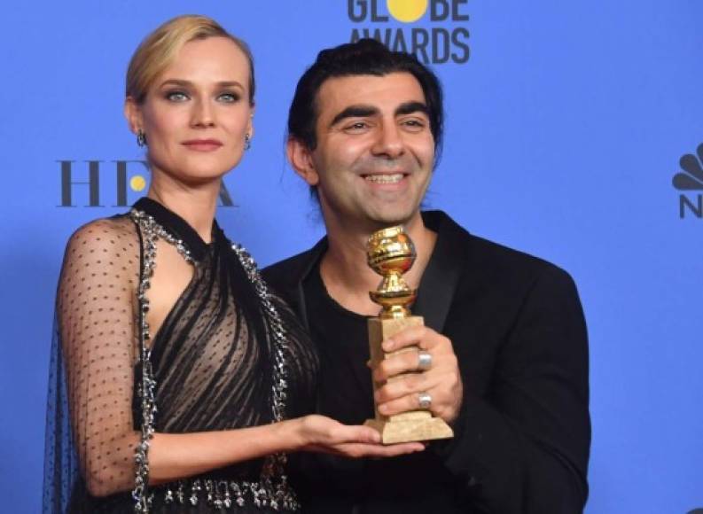La cinta alemana 'En la penumbra' (In the fade)dirigida por Fatih Akin (d) y protagonizada por Diane Kruger fue galardonada por mejor película extranjera.<br/>