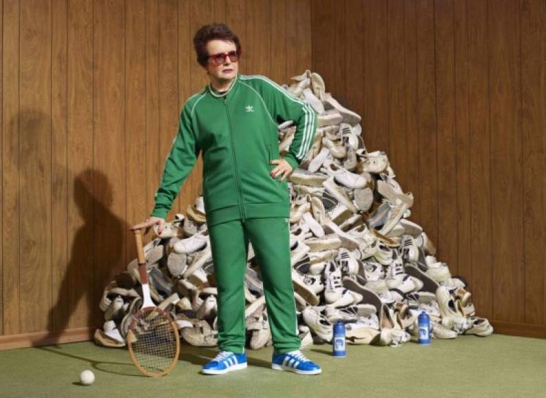 Billie Jean King: Actualmente la extenista tiene 74 años de edad.<br/>