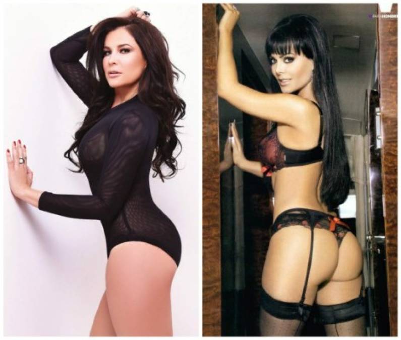 Arleth Terán de 39 años y Maribel Guardia de 56. No sólo compartieron el amor por Joan Sebastian sino que fotografías con poses muy provocativos.