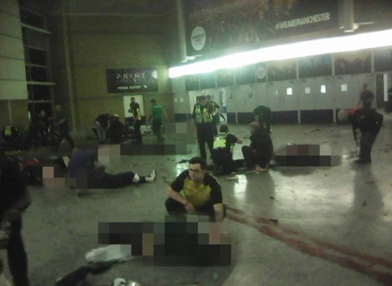 La mayoría de víctimas se registraron en el vestíbulo del Manchester Arena, donde un hombre hizo estallar un artefacto 'improvisado', precisó Ian Hopkins, comisario en Manchester.