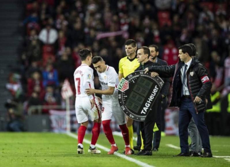 Munir: El delantero debutó con el Sevilla luego de que fue dado de baja por el Barcelona. Tendrá una cláusula de rescisión de 90 millones de euros en el cuadro sevillista.