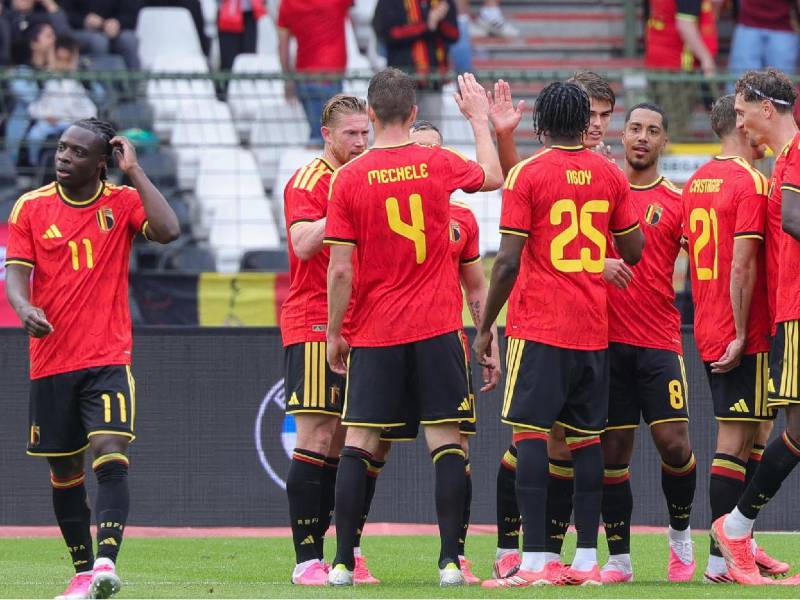 Doku lideró la goleada de Bélgica ante Túnez previo al Mundial 2026.