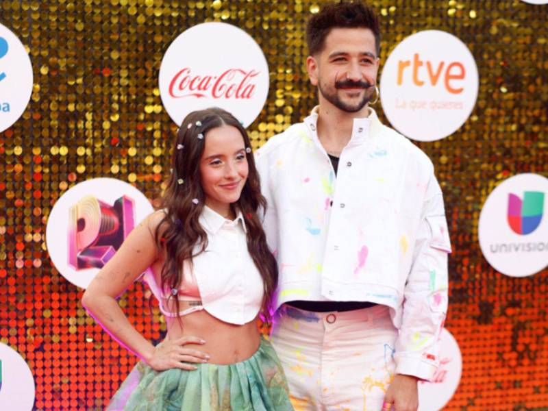 Camilo y su esposa Eva Luna.