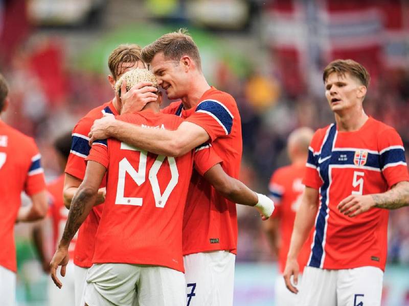 Noruega golea en su amistoso previo al Mundial 2026 en Estados Unidos, México y Canadá.