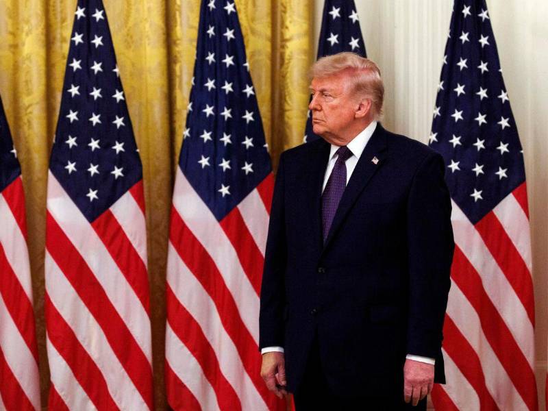 El presidente de Estados Unidos, Donald Trump.