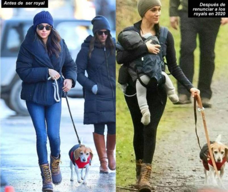 Volver a ver a Meghan usando elementos básicos de su guardarropa antes de Harry sirven como otra indicación de que está ansiosa por abrirse su propio camino lejos de la formalidad de la familia real. <br/><br/>