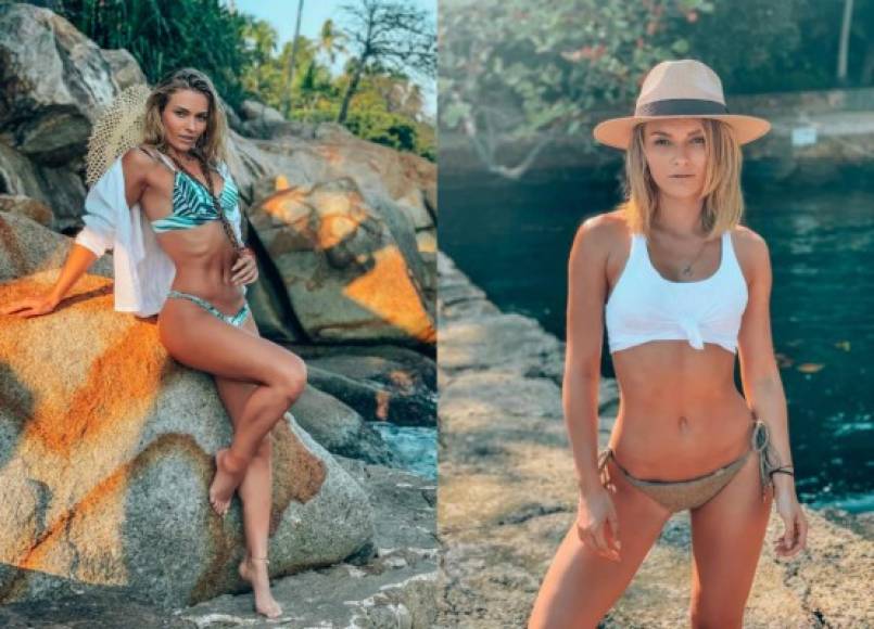 Irina Baeva presumió su cuerpazo en Acalpulco (México).