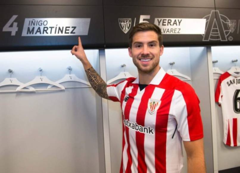 El internacional español Iñigo Martínez, hasta este martes jugador de la Real Sociedad, ha fichado por el Athletic de Bilbao, tras abonar en la Liga de Fútbol Profesional los 32 millones de euros de la cláusula de rescisión del defensa central, según ha informado el club bilbaíno.