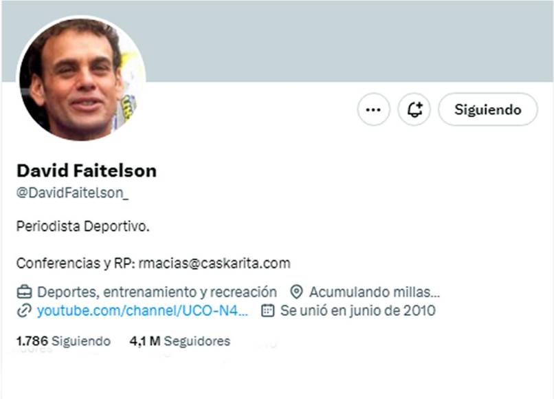 Una de las pistas es que el analista deportivo cambió de usuario en X (antes Twitter) y quitó el nombre de ESPN, y su mensaje inicial al pasar solamente en @Faitelson_, lo que se confirma la traición a su maestro José Ramón Fernández.