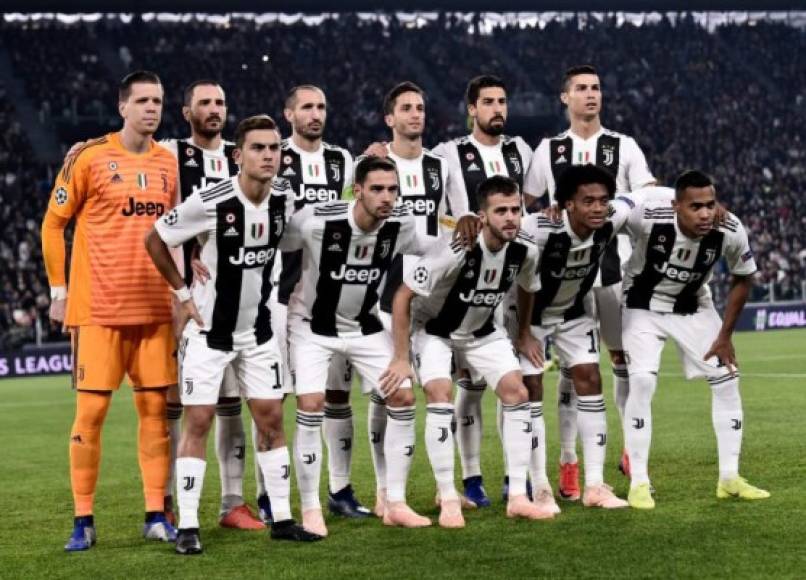 Este fue el 11 titular de la Juventus para enfrentarse al Manchester United.