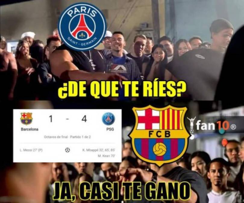 El PSG se dio un festín en el Camp Nou y las redes sociales han estallado.