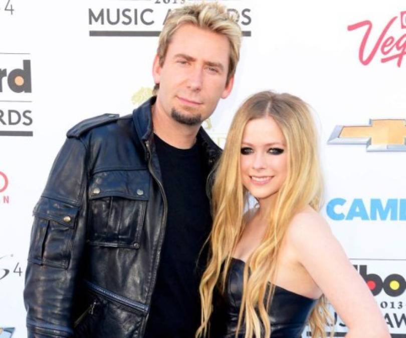 Para Avril Lavigne y Chad Kroeger, un mes fue suficiente para saber que eran el uno para el otro, se casaron y su matrimonio duró dos años.