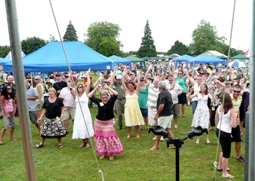 8. Nueva Zelanda: El baile feliz de los festivales en Wellington.