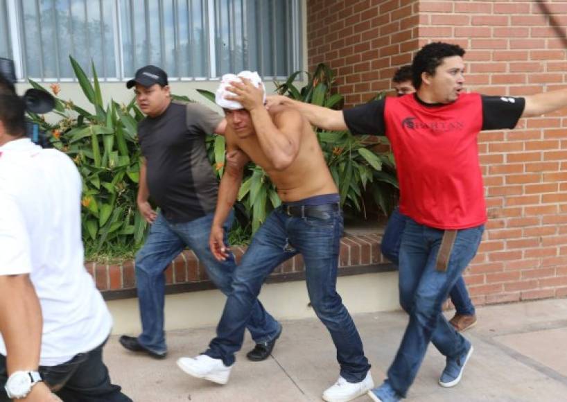 Los tres jóvenes fueron declarados culpables el pasado 7 de junio por la Sala V del Tribunal de Sentencia de Tegucigalpa por paralizar del 13 al 19 de julio de 2016.