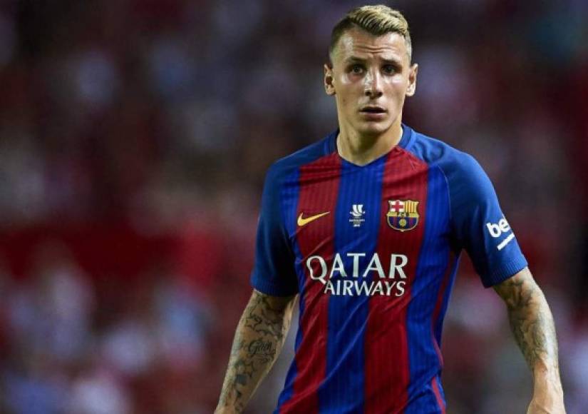 Lucas Digne: Según The Sun, el equipo inglés Everton podría ofrecer 14 millones de libras por el lateral izquierdo del Barcelona. No ha gozado de muchos minutos y podría irse del club culé.