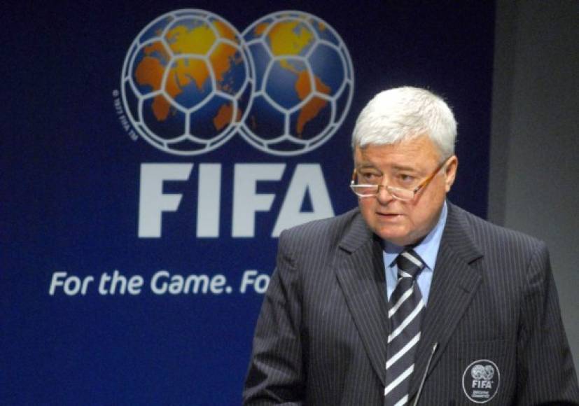 Ricardo Teixeira (Brasil), expresidente de la Confederación Brasileña de Fútbol y miembro del Comité Ejecutivo de la FIFA.