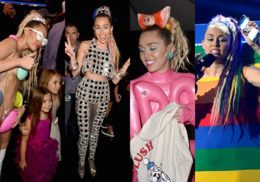 ¿Cuál fue tu look preferido de Miley Cyrus?