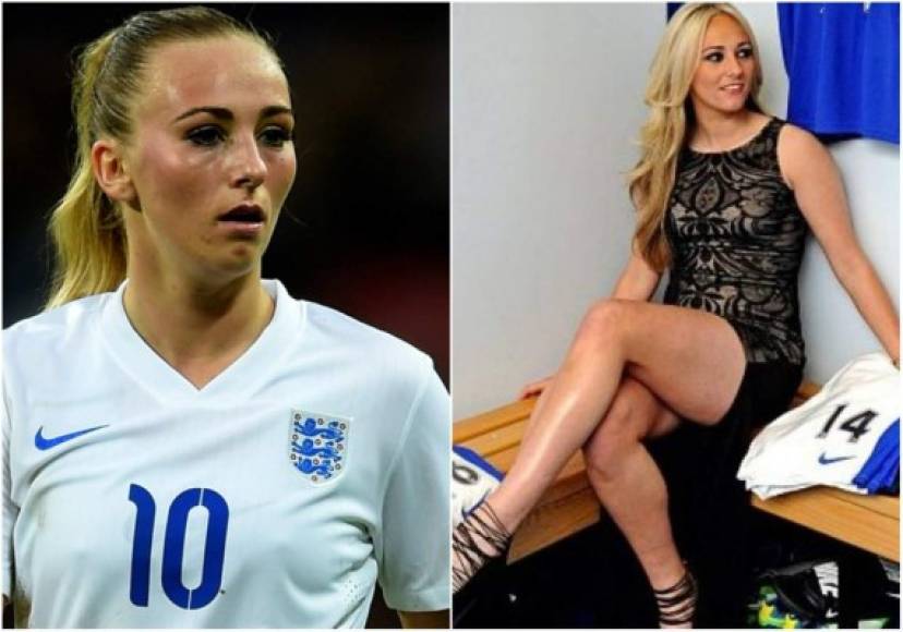 Toni Duggan. Delantera inglesa de 23 años.