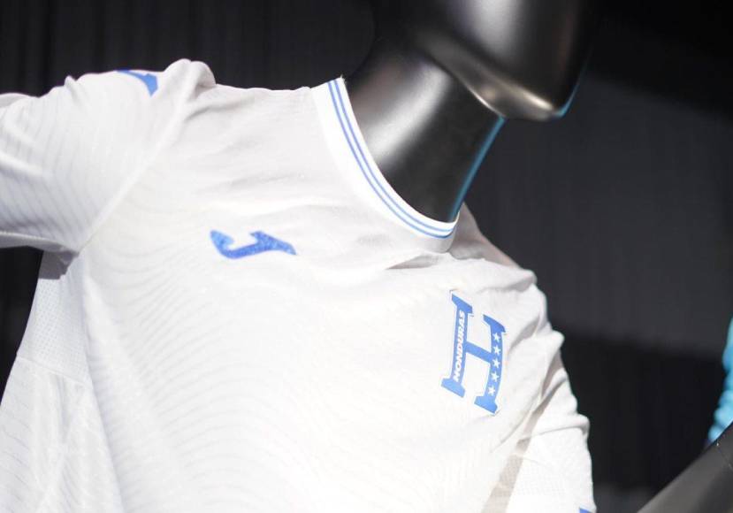 La blanca será la camiseta de local que utilizará la Selección de Honduras.