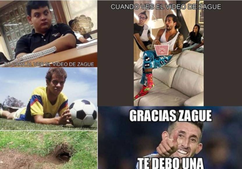 El polémico video íntimo del ex futbolista mexicano Luis Roberto Alves Zague ocasionó revuelo en redes sociales dejando innumerables memes. Acá los mejores.