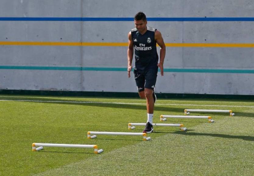 Casemiro: El brasileño se desempeñará como volante de contención.