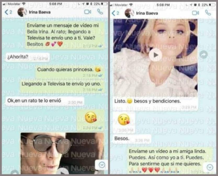 Carrillo defendió a Irina Baeva de las críticas por haber estado coqueteando con él mientras tenía su amorío con Soto.<br/><br/>'Las relaciones a veces son complicadas, en ocasiones son intermitentes, hay altibajos, no lo sé; yo estoy especulando, quizás en esas fechas no estaban juntos, no lo sé...', además de recalcar, 'El público ya la ha atacado mucho y creo que (Irina) merece dar su versión de los hechos”