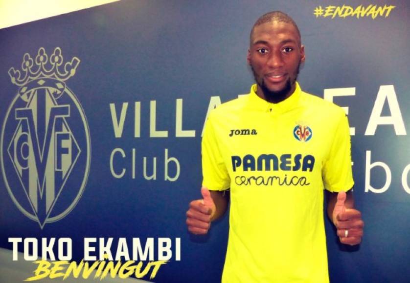 El Villarreal ha confirmado el fichaje del delantero camerunés Toko Ekambi para las próximas cinco temporadas. Foto @VillarrealCF