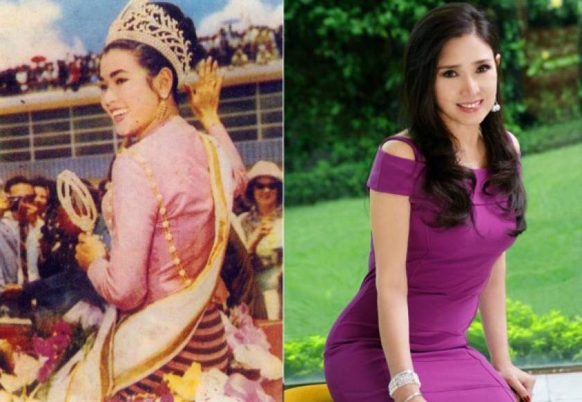 Y también está el impresionante caso de la modelo tailandesa Apsara Hongsakula, quien fue coronada Miss Universo en 1965. A sus 67 años, Apsara parece una chica de no más de 35.