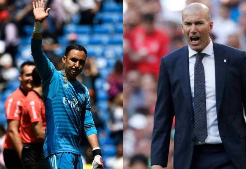 Real Madrid acabó la temporada con una derrota de 0-2 ante Real Betis en partido que signficó el adiós del tico Keylor Navas del club madridista. El entrenador Zidane tuvo un feo gesto con otro crack del club merengue.