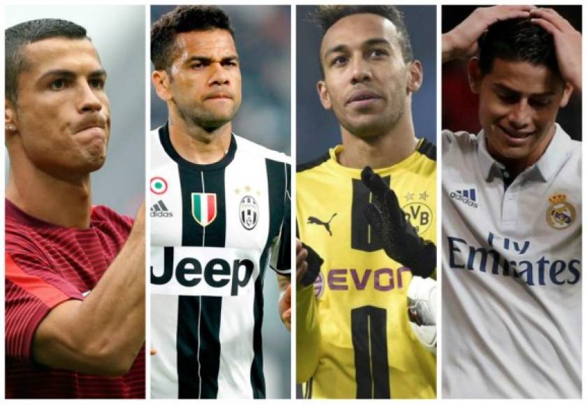 No te pierdas los fichajes y rumores de las últimas horas en Europa. Cristiano Ronaldo, Alves, Aubameyang, James son noticias.