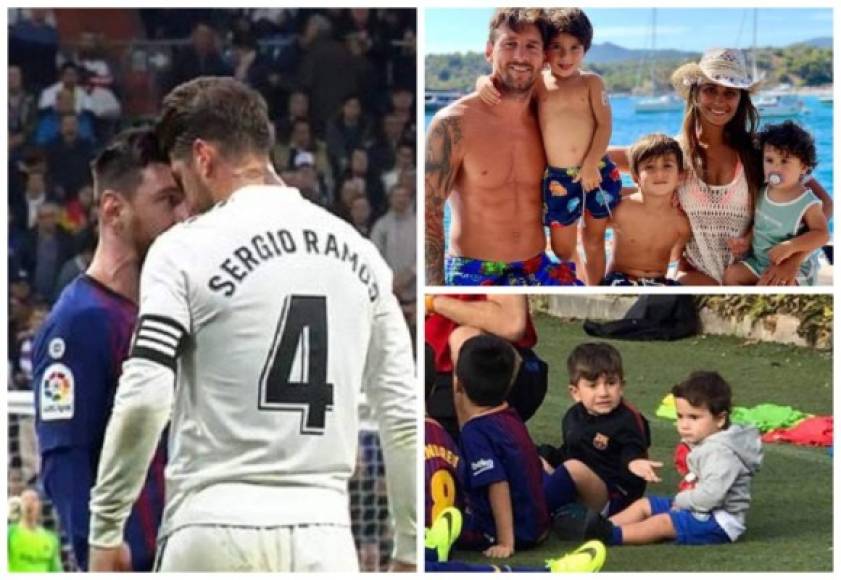 Lionel Messi reveló una lista de futbolistas que sus hijos admiran a pesar de que sean eternos rivales... Los hijos de Messi disfrutan verlo trabajar; y también, a veces, sufren.