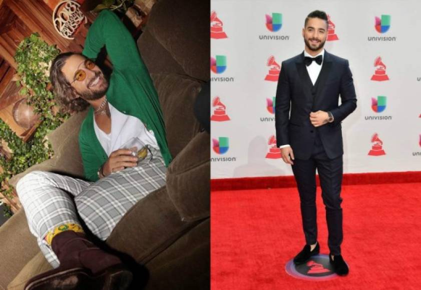 Maluma<br/><br/>En 2017 la actriz fue vista con el cantante colombiano en un club nocturno en Los Ángeles.<br/>Sí, fue antes de que Maluma adoptara su estilo de melena larga y ropa estrambótica.<br/><br/>