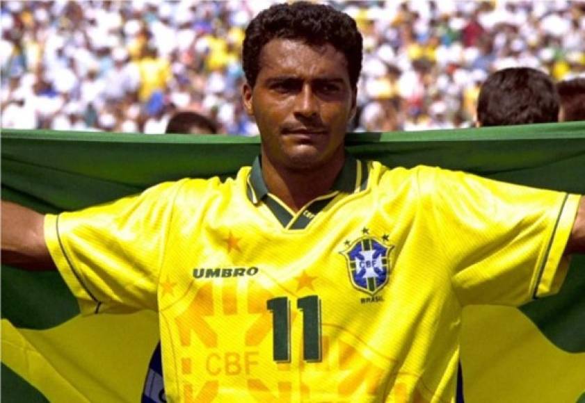Hablar de Romario es referirse a uno de los grandes delanteros. Con la Selección de fútbol de Brasil ganó la Copa Mundial de Fútbol de 1994 y obtuvo el trofeo Balón de Oro al Mejor Jugador del torneo.