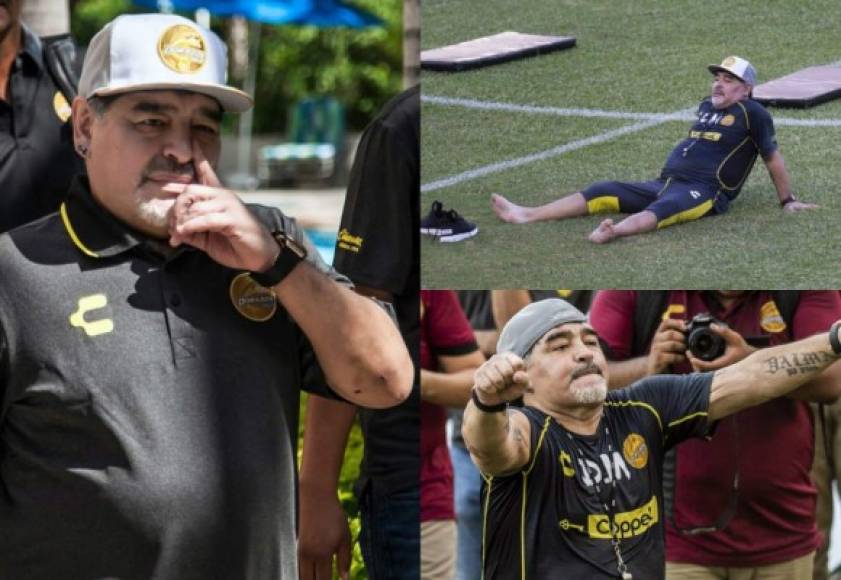 La llegada de Diego Armando Maradona al banquillo de Dorados de Sinaloa del Ascenso MX (segunda división de México), ha significado una revolución en el fútbol azteca. Por lo que hoy han revelado las exigencias sorprendentes del astro argentino para su club.