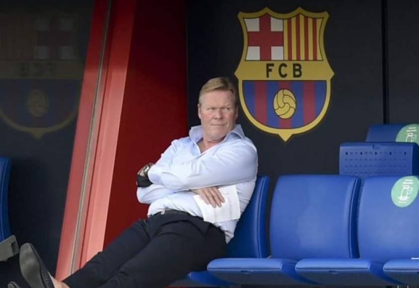 La prensa española ha revelado la polémica lista de jugadores señalados por Koeman en su inicio como entrenador del Barcelona. El estratega holandés no cuenta con siete futbolistas.