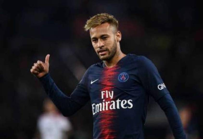 3. Neymar Jr.: el brasileño, que no podrá jugar la Copa América por lesión, generó en ingresos 105 millones de dólares en el último año.