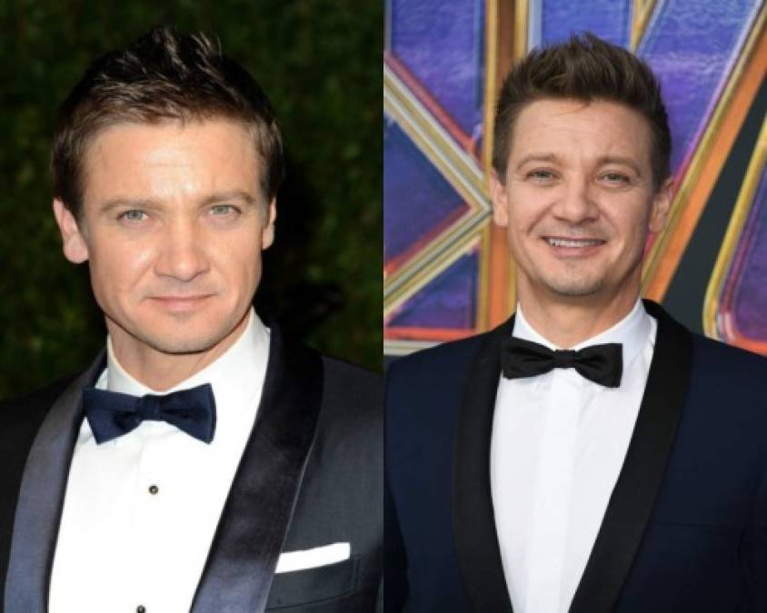 Jeremy Renner - Ojo de Halcón<br/><br/>El actor tuvo su primera aparición como Hawkeye (Clint Barton) en la película Thor en 2011.