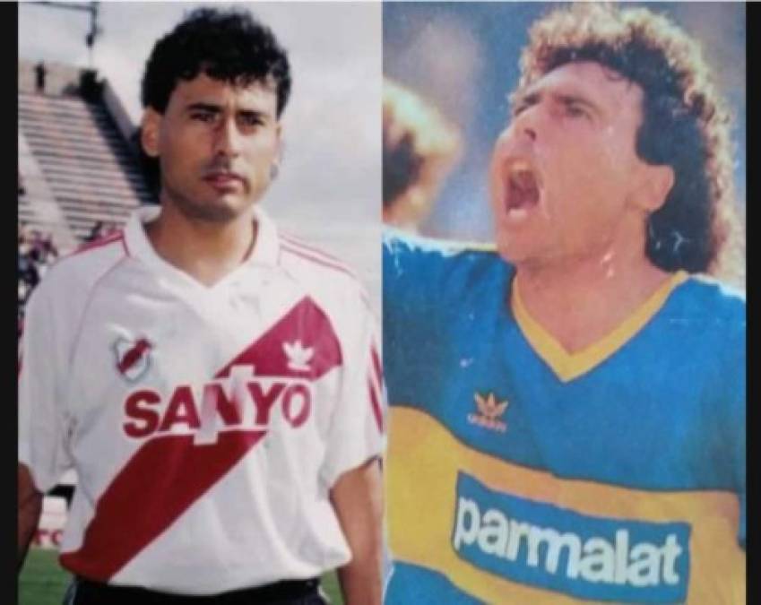 José Luis Villarreal - Militó en Boca Juniors en 1987 y tras una temporada en el Atlético de Madrid llegó a River Plate en 1993.